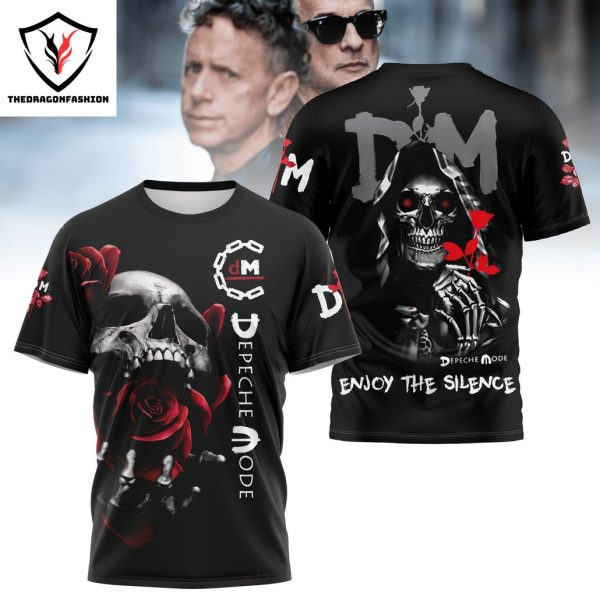 Depeche Mode Enjoy The Silence Design 3D T-Shirt