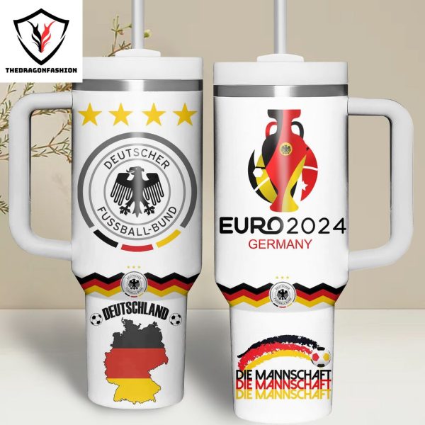 Deutscher Fussball Bund – Euro 2024 Germany Tumbler With Handle And Straw