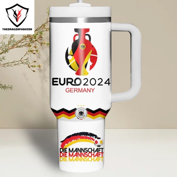 Deutscher Fussball Bund – Euro 2024 Germany Tumbler With Handle And Straw