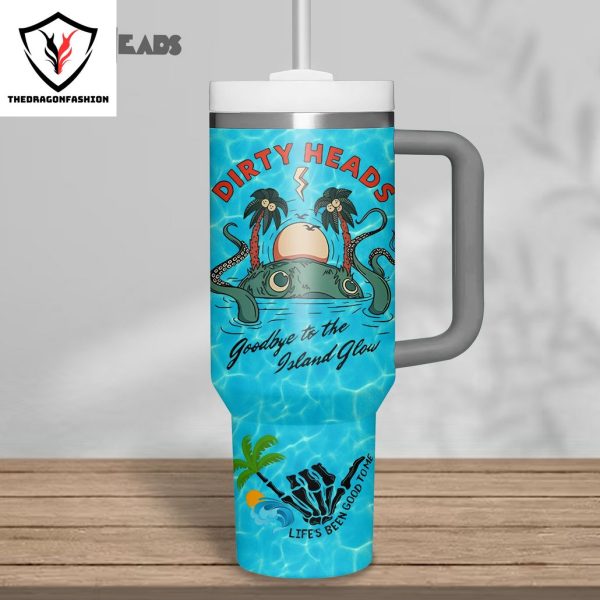 Dirty Heads – It Summer Time Tumbler With Handle And Straw