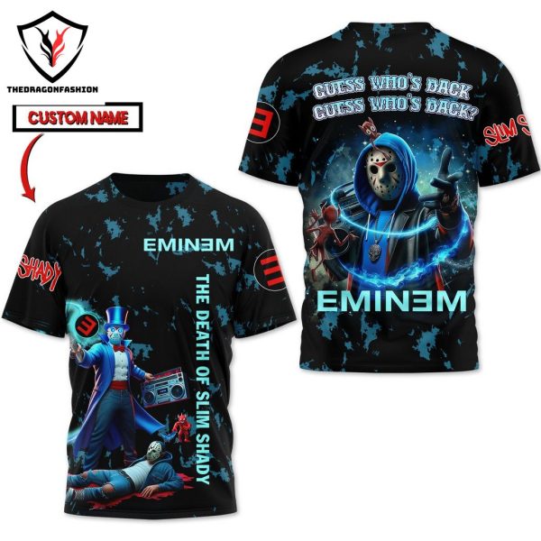 Eminem – The Death Of Slim Shady 3D T-Shirt