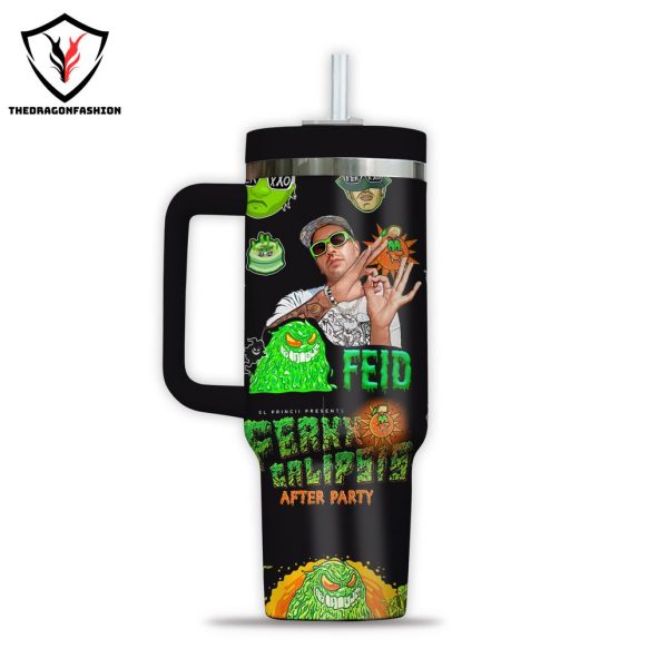 Feid Ferxxo Calipsis – After Party Tumbler With Handle And Straw