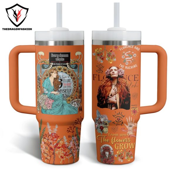 Florence & The Machine – Every Demon Wants His Pound Of Flesh Tumbler With Handle And Straw