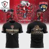 Florida Panthers Champions 2024 Stanley Cup 3D T-Shirt