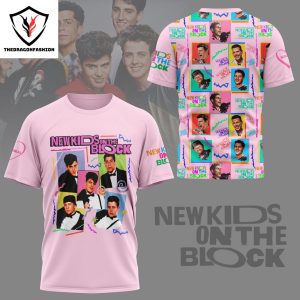 New Kids On The Block 2024 Design 3D T-Shirt