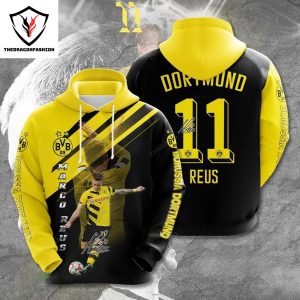 Marco Reus 11 Signature Borussia Dortmund Hoodie