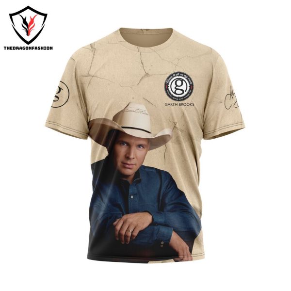 Garth Brooks Blame It All On My Roots 3D T-Shirt