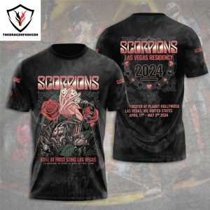 Scorpions Las Vegas Residency 2024 3D T-Shirt