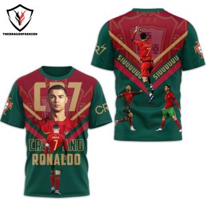 Siuuu Cristiano Ronaldo 3D T-Shirt