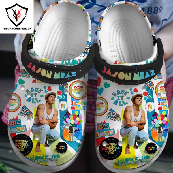 Jason Mraz Wake Cup Design Crocs