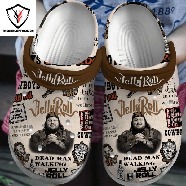 Jelly Roll Dead Man Walking Design Crocs