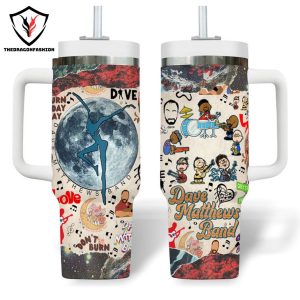 Dave Matthews Band – Dont Burn Tumbler With Handle And Straw