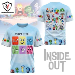 Inside Out – Today I Fell 3D T-Shirt
