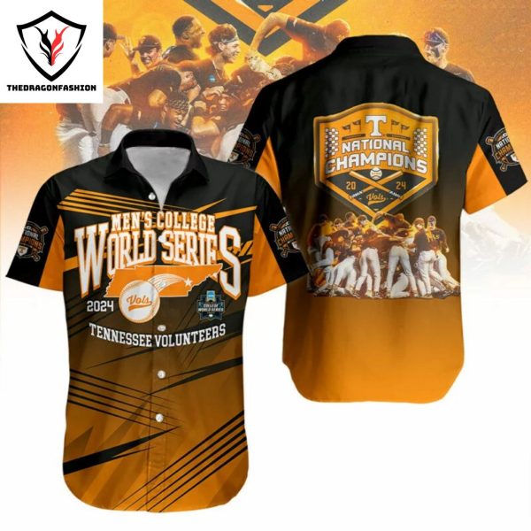 Men College World Series 2024 Tennessee Volunteers Hawaiian Shirt