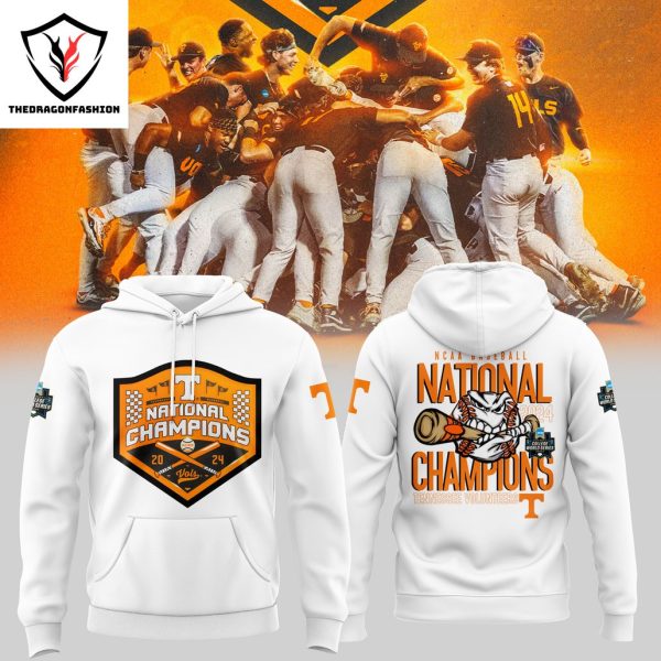 NCAA College Baseball National 2024 Champions Tennessee Volunteers Hoodie