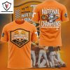 NCAA National Champions Tennessee Volunteers 2024 3D T-Shirt