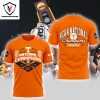 SEC Tennessee Volunteers 2024 Baseball Design 3D T-Shirt