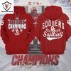Oklahoma Sooners 2024 Big 12 Softball Conference Tournament Champions Design Hoodie