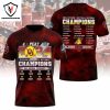 Personalized Olympiakos F.C. Champions UEFA Europa Conference League 2023 24 Design 3D T-Shirt