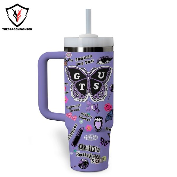 Olivia Rodrigo – Enough For You Tumbler With Handle And Straw