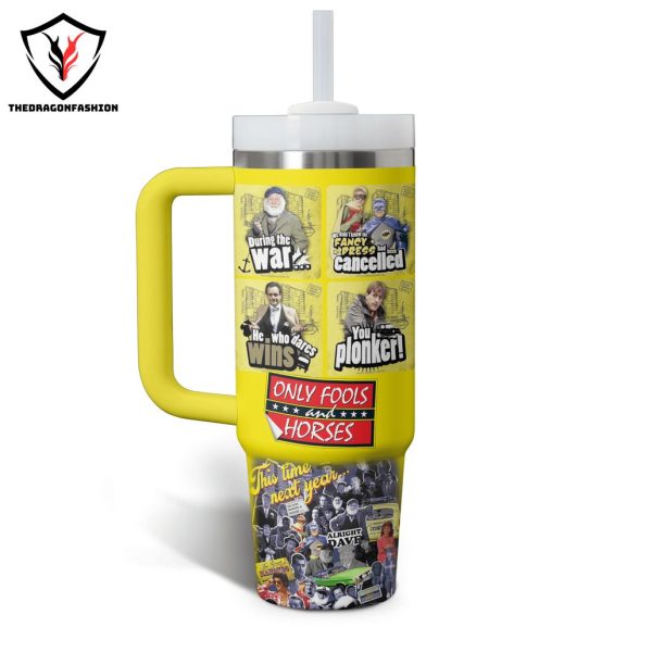 Only Fools And Horses Tumbler With Handle And Straw