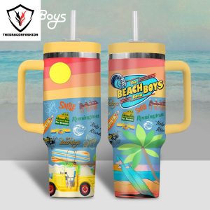The Beach Boys – Remington Tumbler With Handle And Straw
