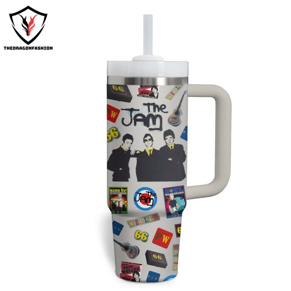 Paul Weller Uk Tour 2024 Tumbler With Handle And Straw