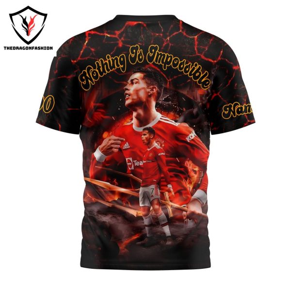 Personalized Cristiano Ronaldo Nothing To Impossible 3D T-Shirt