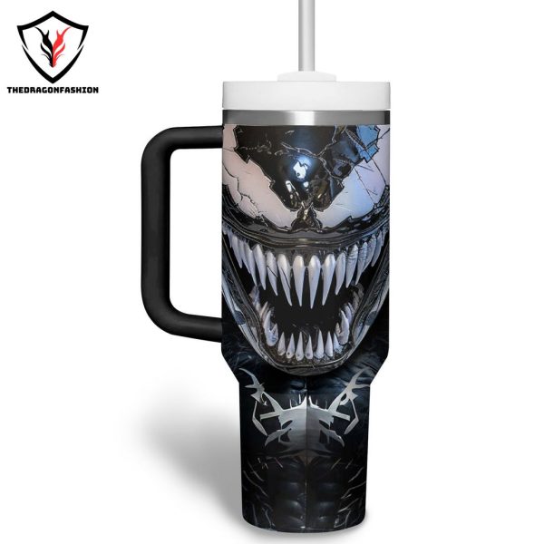 Personalized Tom Hardy We Are Venom Tumbler With Handle And Straw