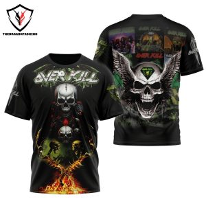 Overkill Band Design 3D T-Shirt
