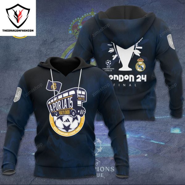 Real Madrid UEFA Champions League Final A Por La 15 Hoodie