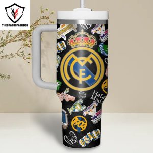 Real Madrid CF Hala Madrid Tumbler With Handle And Straw