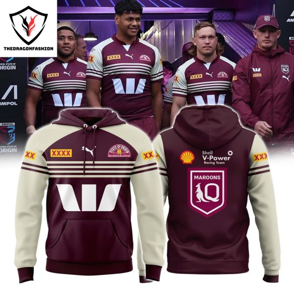 Special Queensland Maroons Design Hoodie