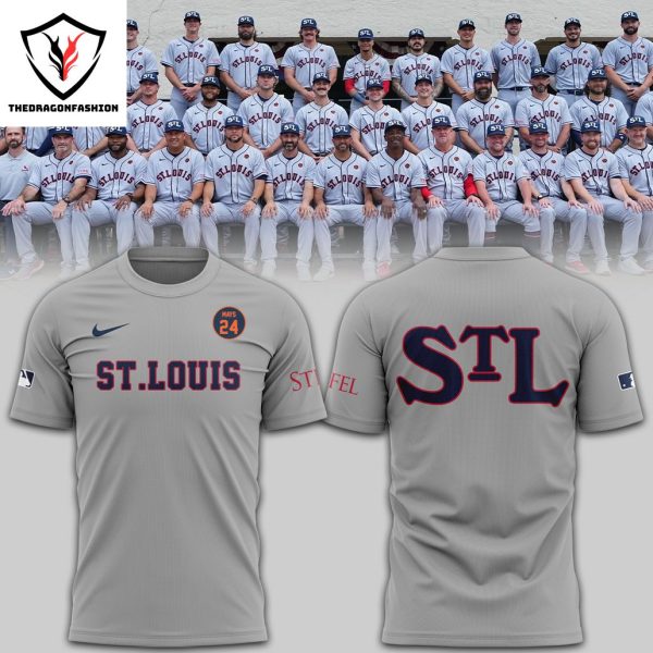 St. Louis Cardinals 2024 Design 3D T-Shirt