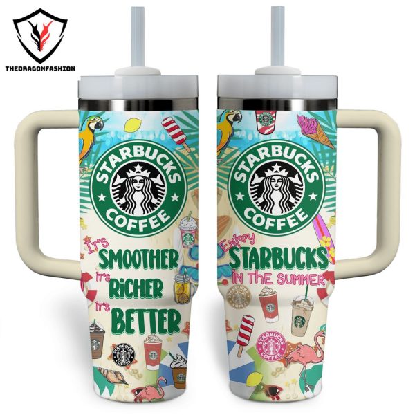 Starbucks Coffee Enjoy Starbucks In The Summer Tumbler With Handle And Straw