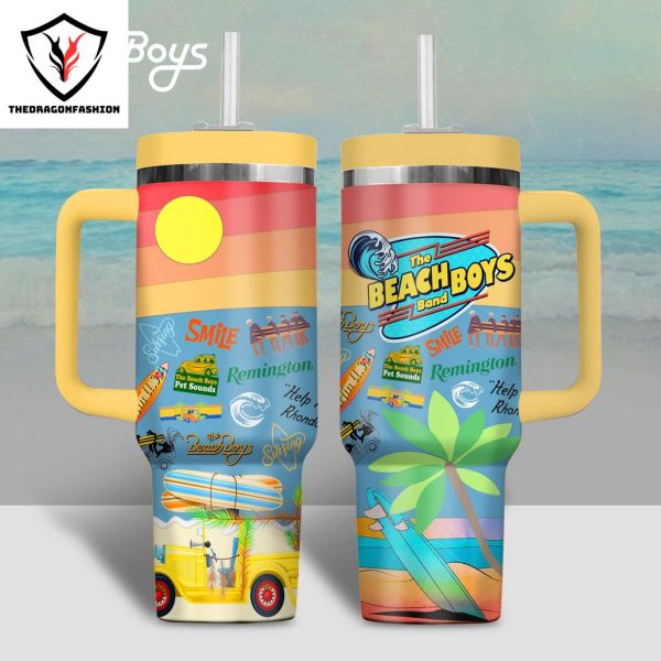 The Beach Boys – Remington Tumbler With Handle And Straw