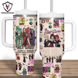 The Hex Girls – Earth Wind Fire And Air Tour Tumbler With Handle And Straw