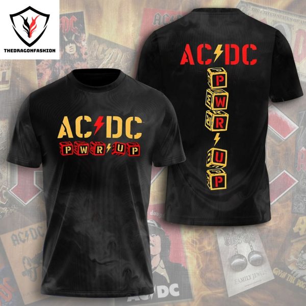 2024 AC DC Pwr – Up 3D T-Shirt