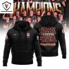 2024 Champions Double Stade Toulousain Hoodie – Red