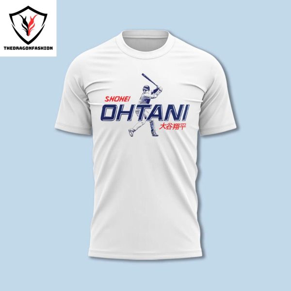 2024 Los Angeles Dodgers Shohei Ohtani 3D T-Shirt