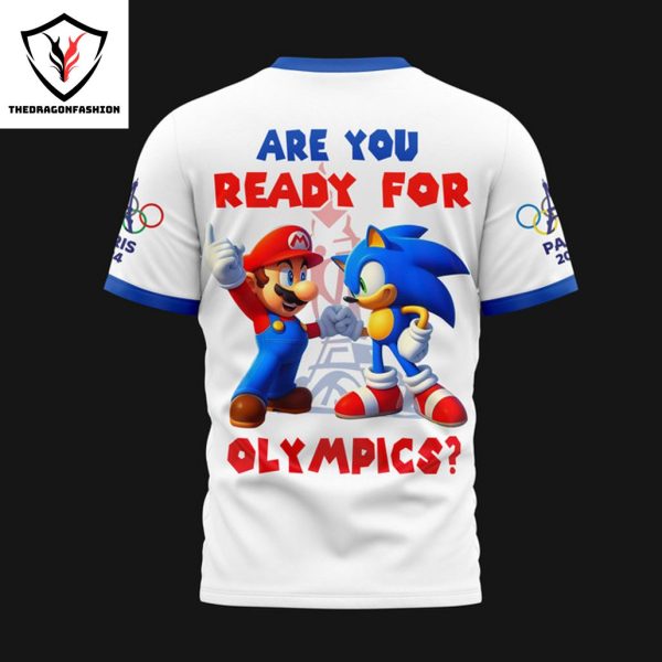 2024 Paris Are You Ready For Olympics 3D T-Shirt