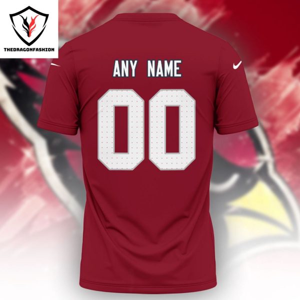 2024 Personalized NFL Arizona Cardinals 3D T-Shirt