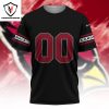 2024 Personalized NFL Arizona Cardinals 3D T-Shirt – White