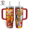 Summer Olympic Paris 2024 Tumbler With Handle And Straw