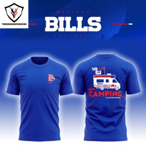 2024 Buffalo Bills Training Camp 3D T-Shirt