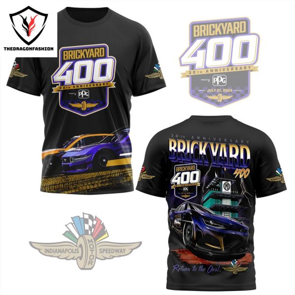 30th Anniversary Brickyard 400 Return To The Oval 3D T-Shirt