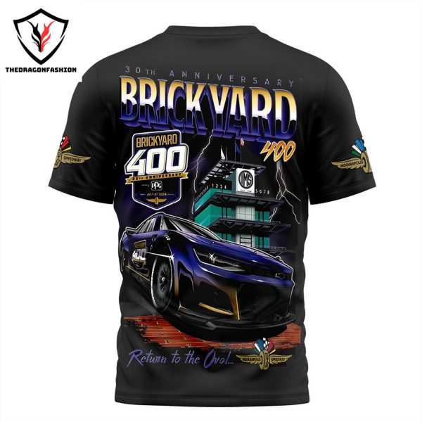 30th Anniversary Brickyard 400 Return To The Oval 3D T-Shirt