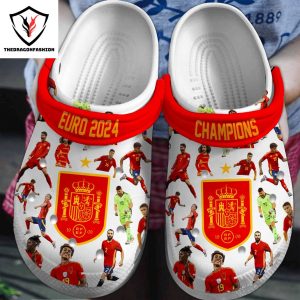 2024 UEFA Euro Champions Spain Crocs