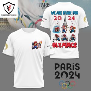 USA Team We Are Ready For 2024 Olympics 3D T-Shirt