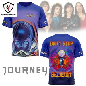 Journey Dont Stop Believin 3D T-Shirt